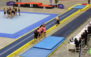 Greg en salto arrière au tumbling