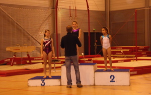 Podium Spinalien! 
1ère Alison
2ème Kélina
3ème Léa

En criterium zone 12 ans